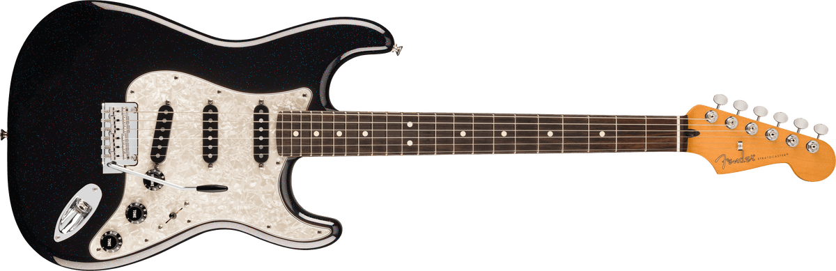 Fender 70th anniversary Player Stratocaster Nebula Noir RW