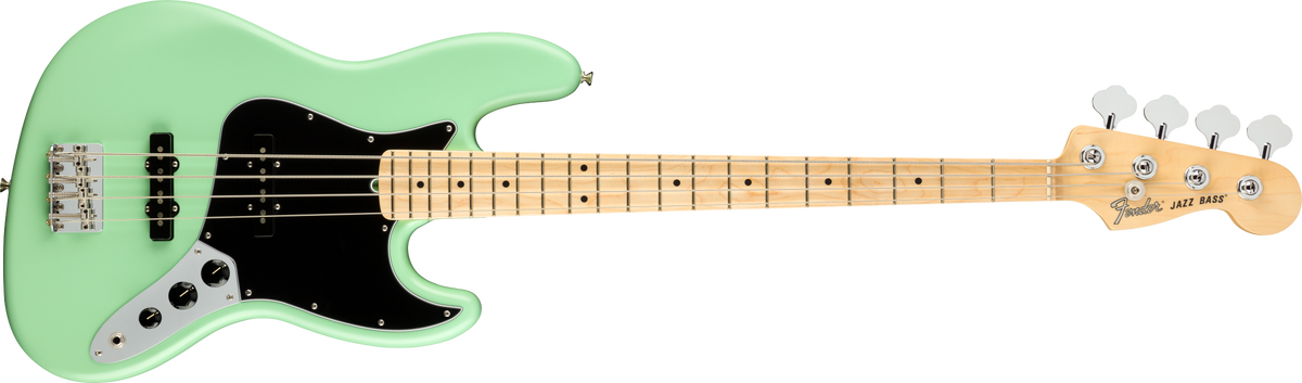 Fender American Performer Jazz Bass MN Satin Surf Green