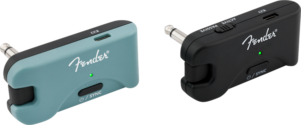 Fender Telepath Wireless Mystic Ice Blue and Black