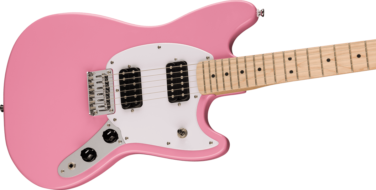 Squier Sonic Mustang HH Flash Pink