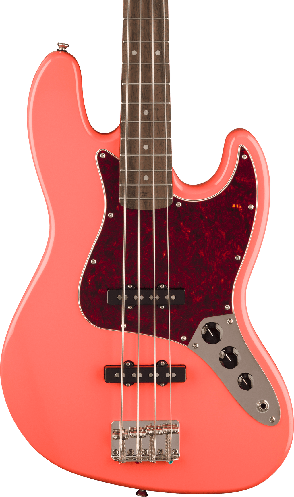 Squier Classic Vibe '60 Jazz Bass Tahitian coral