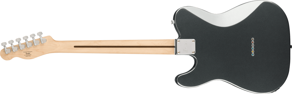 Squier Affinity Telecaster Deluxe LRL Charcoal Frost Metallic