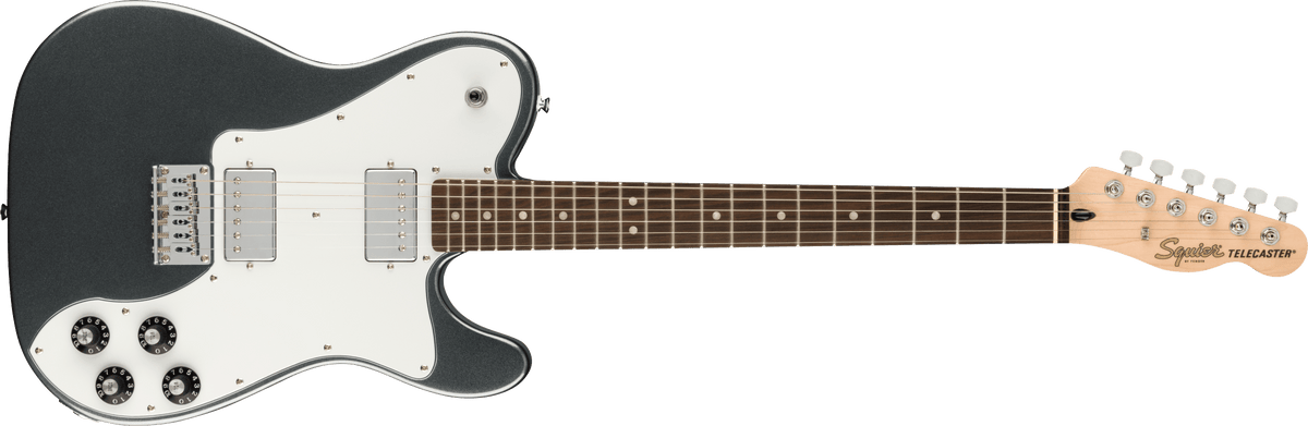 Squier Affinity Telecaster Deluxe LRL Charcoal Frost Metallic