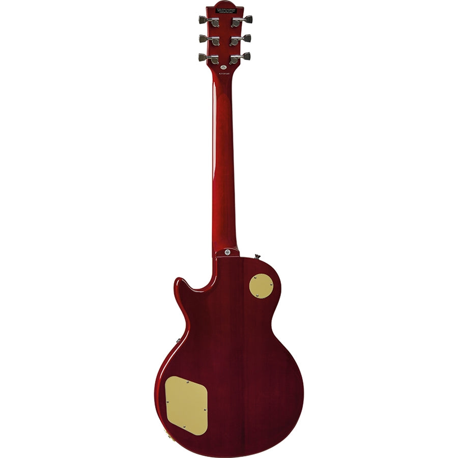 EKO VL-480 Aged Cherry Sunburst Flamed