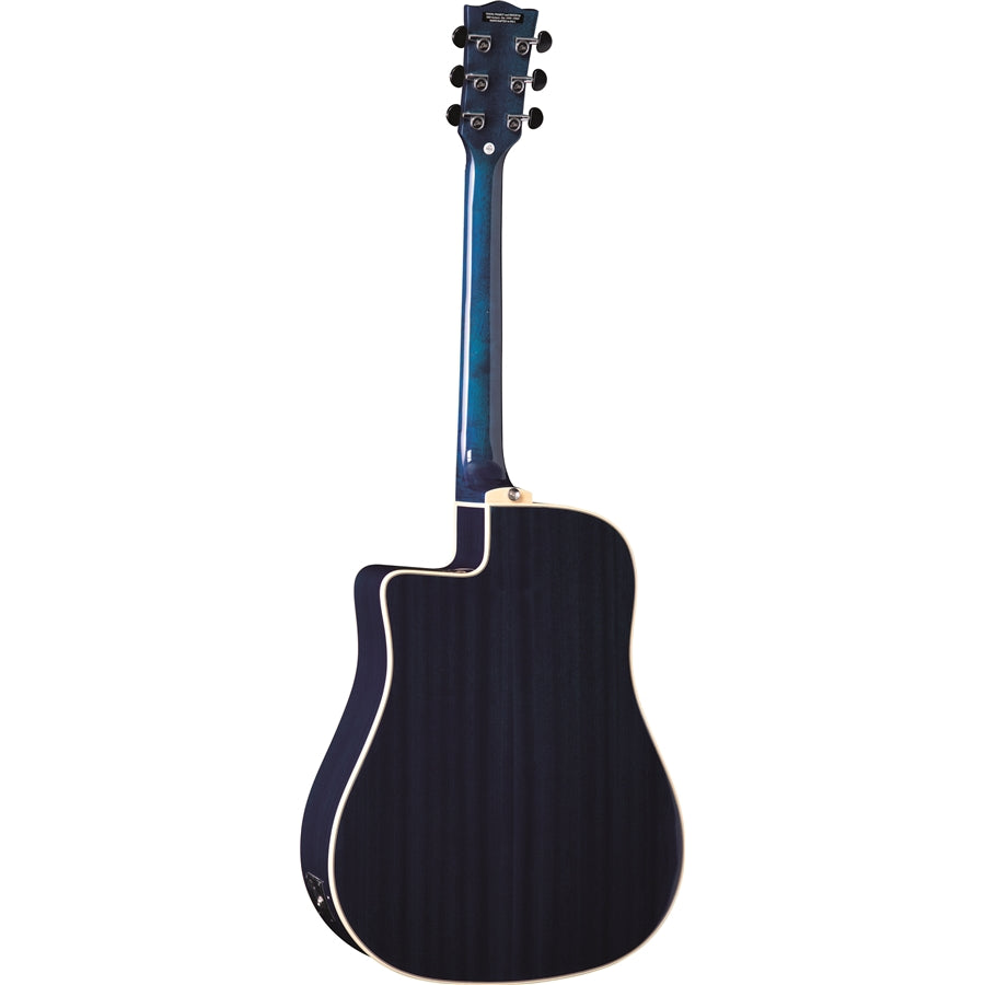 EKO NXT D100CE See Through Blue