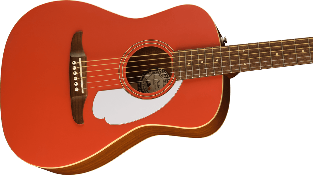 Fender Malibu Player WN Fiesta Red