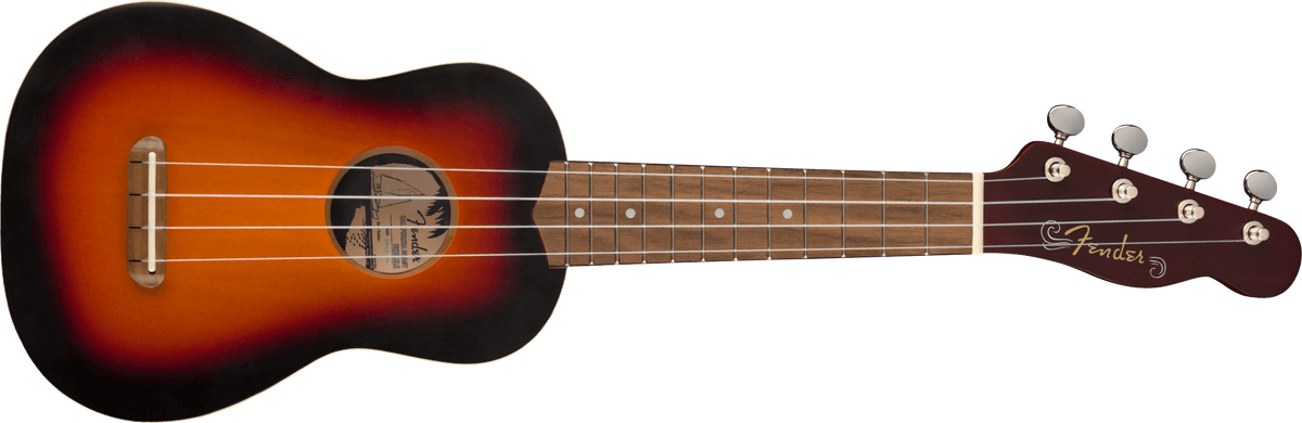 Fender Venice Soprano Ukulele WN 2 Color Sunburst