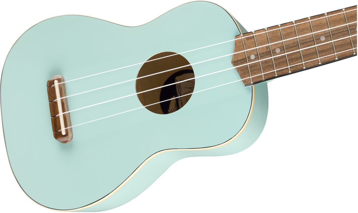Fender Venice Soprano Ukulele WN Daphne blue