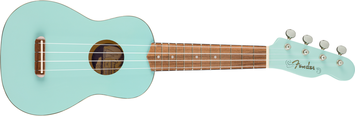 Fender Venice Soprano Ukulele WN Daphne blue