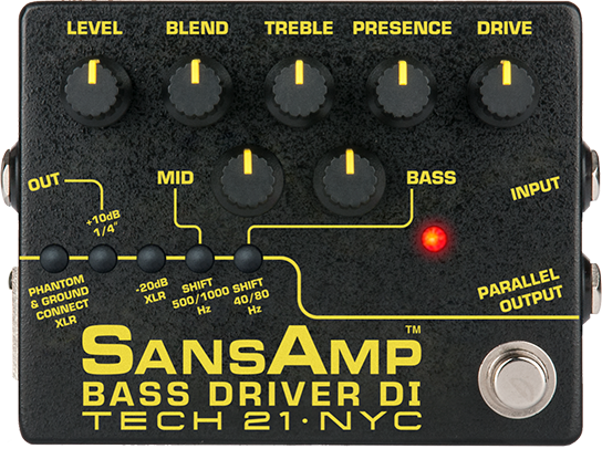 Tech 21 Sansamp Bass Driver DI V2