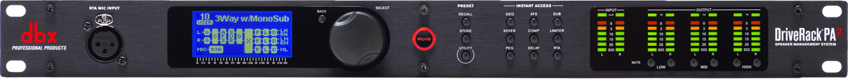 DBX Driverack PA2