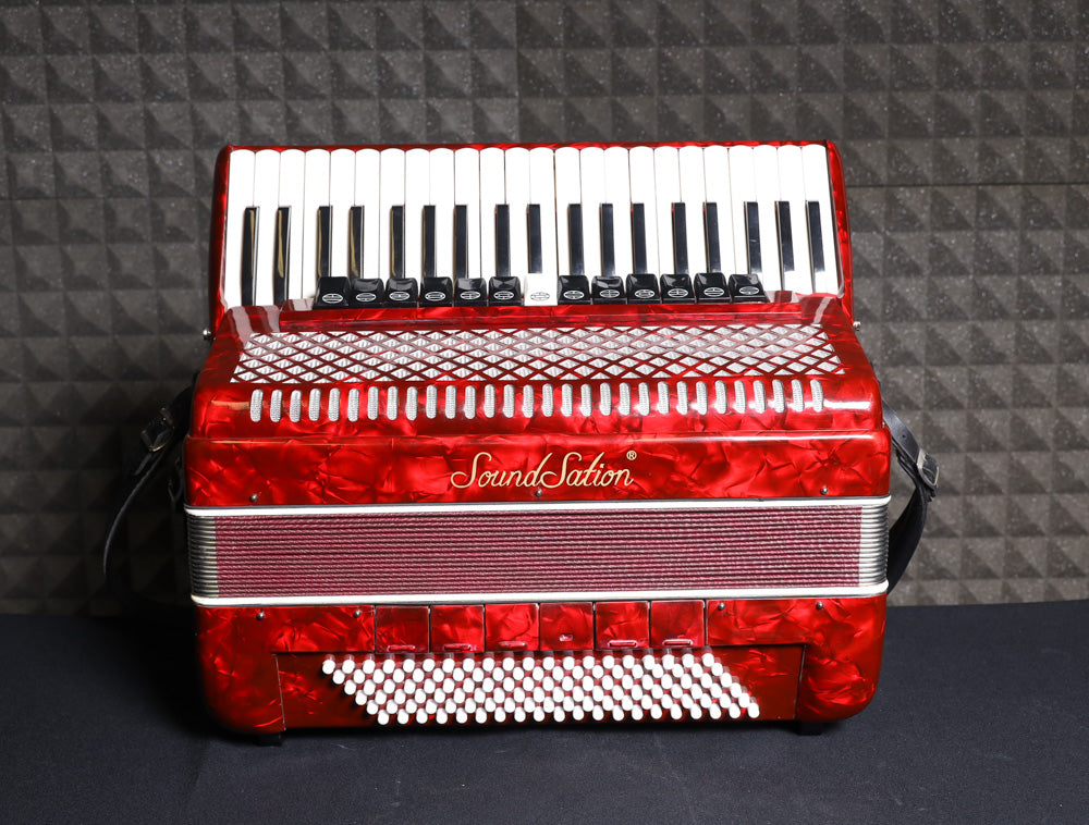 Soundsation Fisarmonica 120B Rossa 4/5