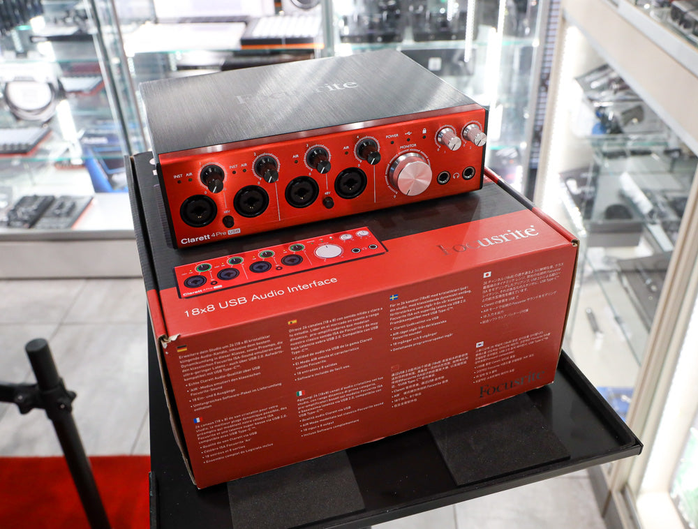 Focusrite Clarett 4Pre USB