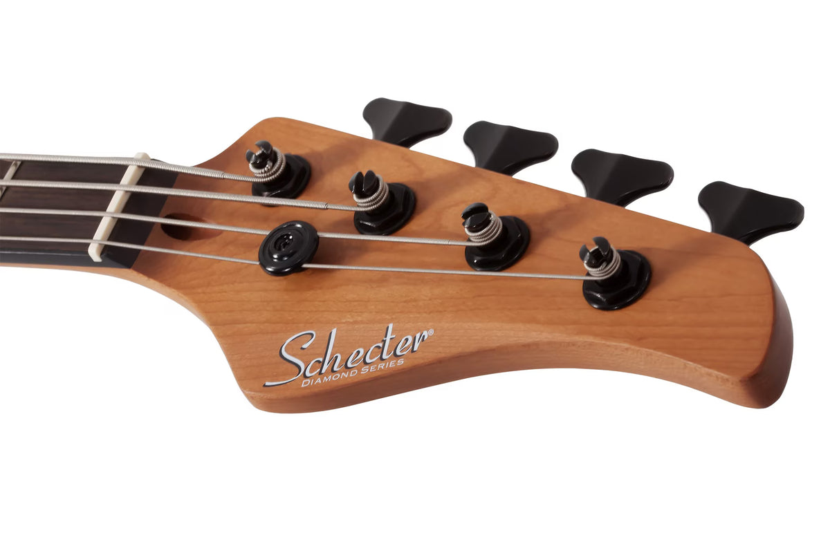 Schecter C4 Standard Tobacco Burl