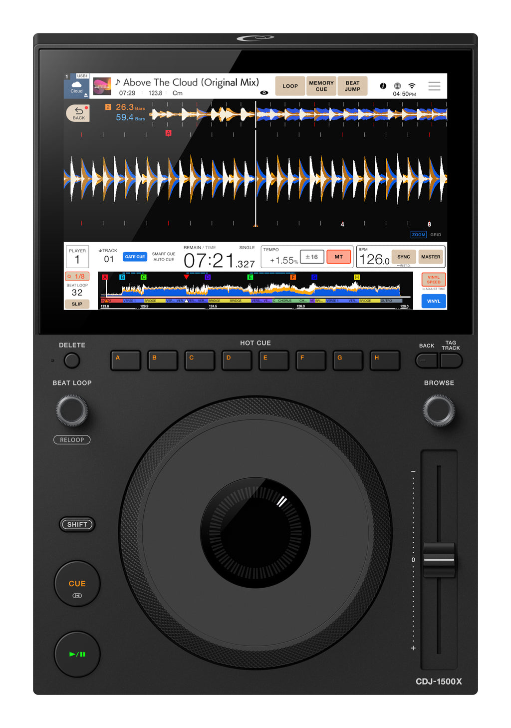 AlphaTheta cdj-1500x