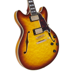 D'Angelico Excel DC XT Iced Tea Burst