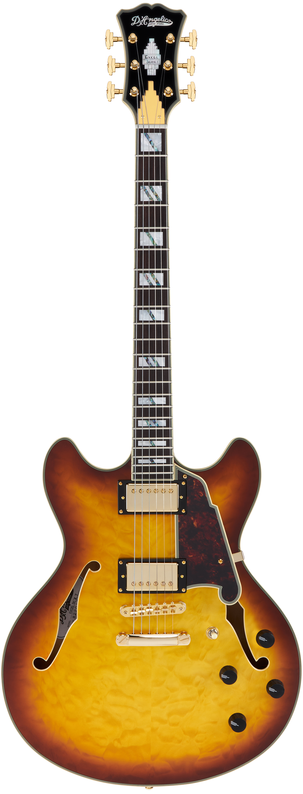 D'Angelico Excel DC XT Iced Tea Burst