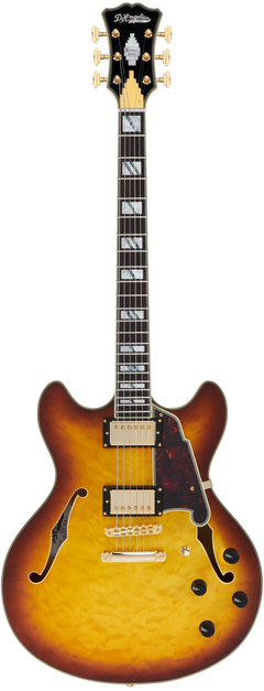 D'Angelico Excel DC XT Iced Tea Burst