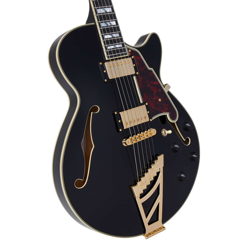 D'Angelico Excel SS Solid Black