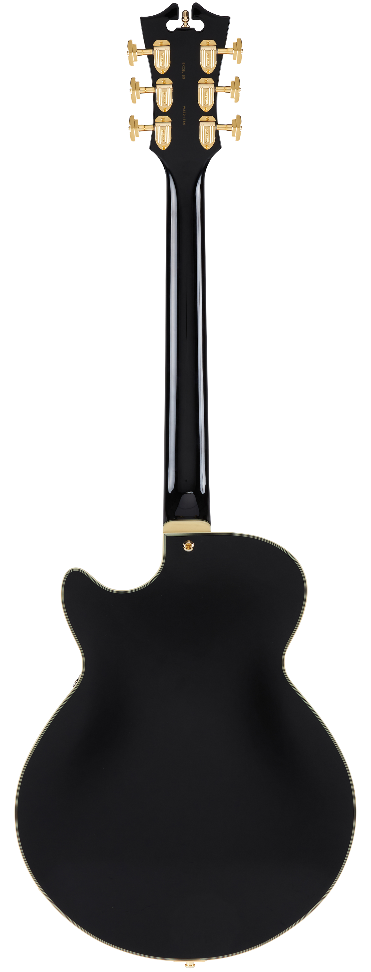 D'Angelico Excel SS Solid Black