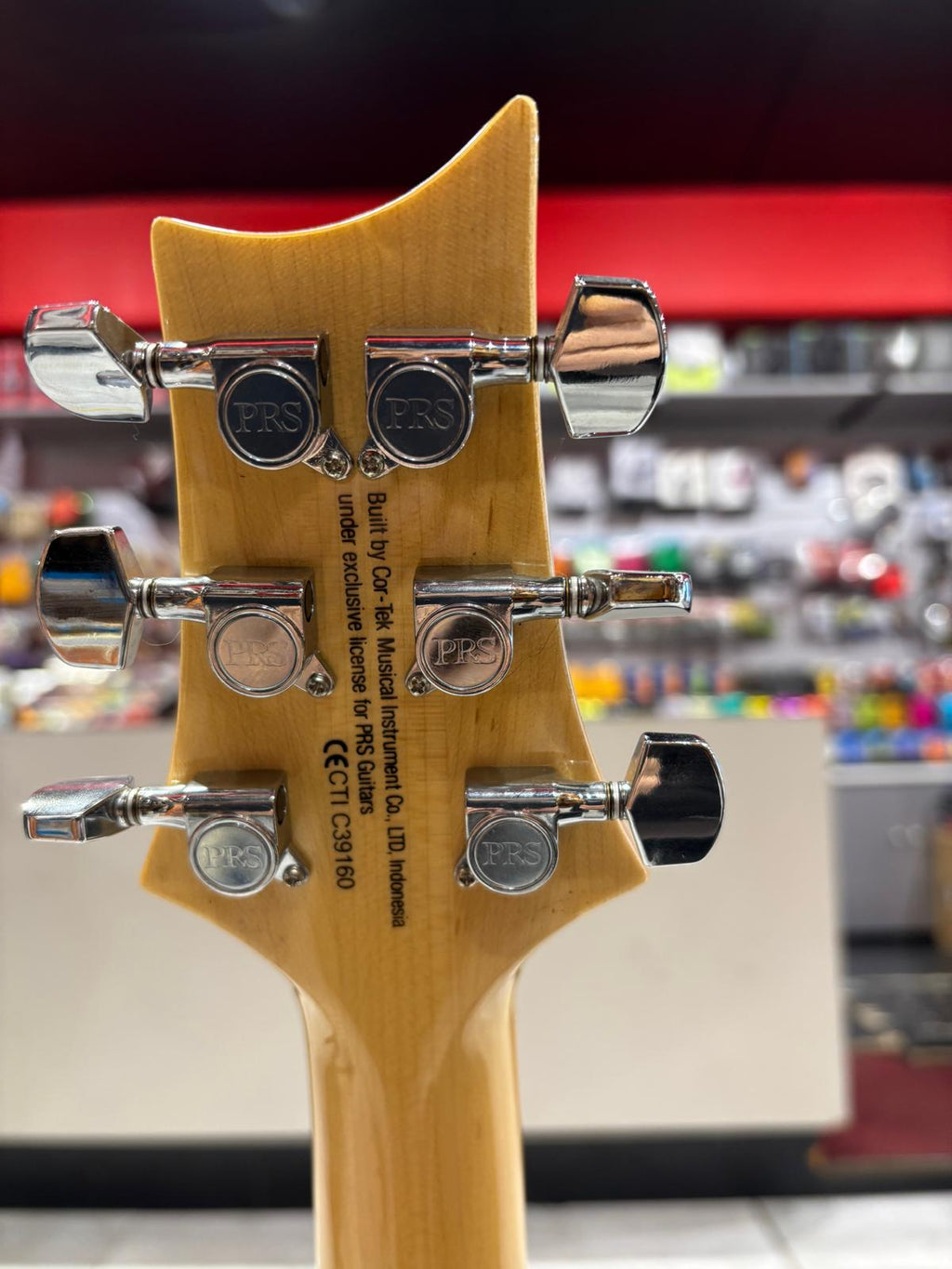 PRS SE Custom 24 Vintage Maple LTD Dark Cherry