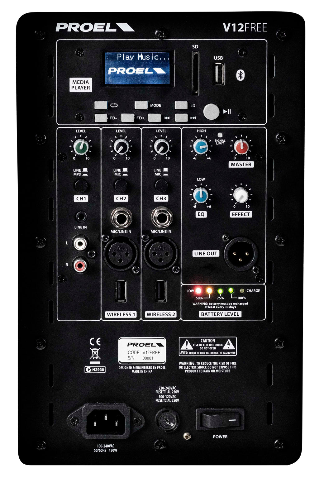Proel V12Free