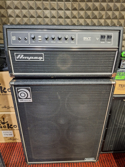 Ampeg SVT CL Classic head + Ampeg SVT410HLF cabinet
