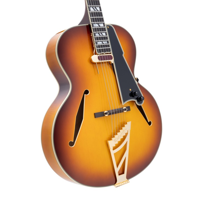 D'Angelico Excel EXL-1 Style B Dark Iced Tea Burst
