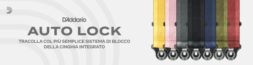 D'Addario Auto Lock Straps