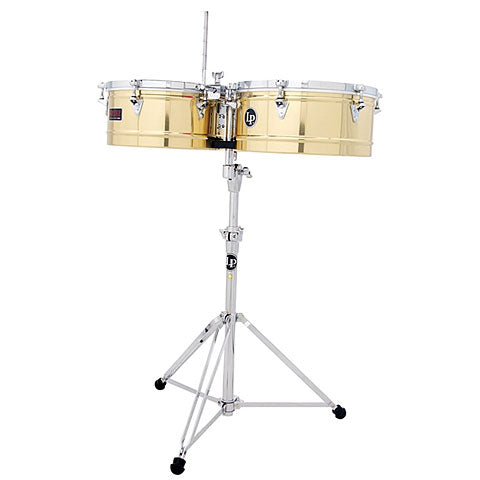 LATIN PERCUSSION LP256 B Timbales 13"-14" Tito Puente in Ottone