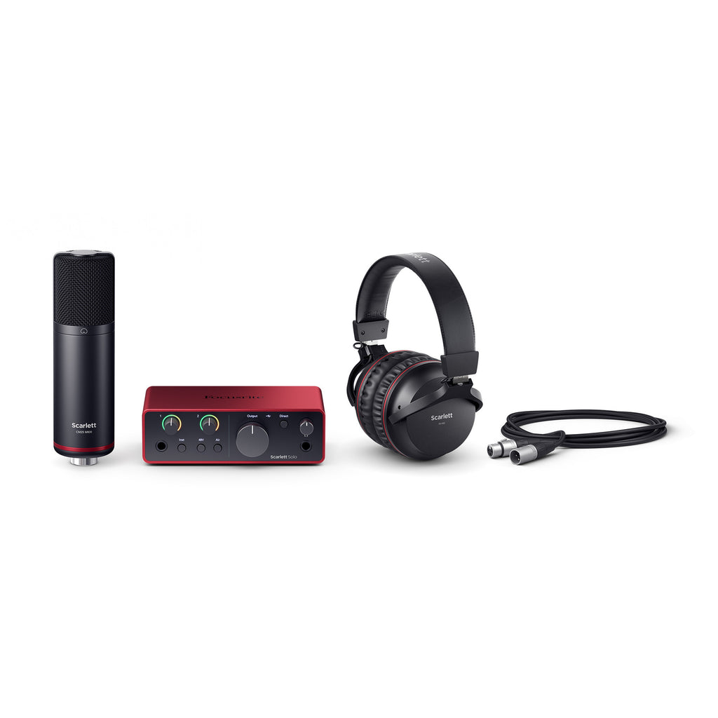 Focusrite Scarlett Solo Studio (4rd Gen)